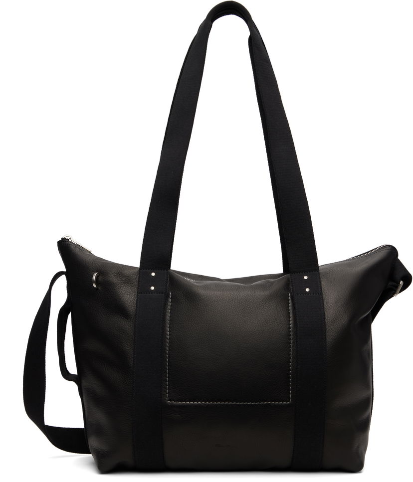 Голяма пазарска чанта Rick Owens Rick Owens Concordians Trolley Tote Черно | RA02E0761 LCN