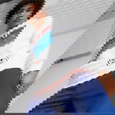 Суитчър Puma BMW M Motorsport ROAD TRIP Hoodie Бяло | 539991_02, 2