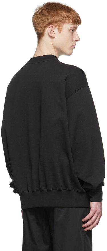 Суитчър We11done We11done Cotton Sweatshirt with Stars Print Черно | WD-TS1-22-663-U-BK, 2