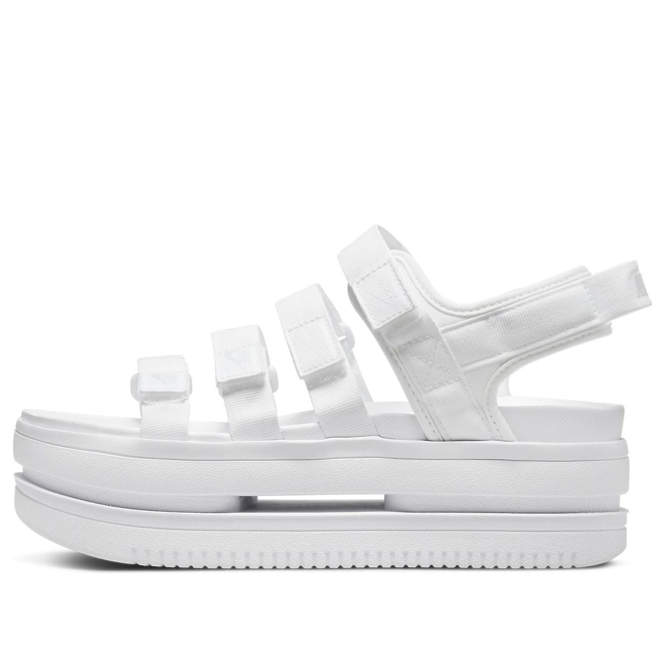 Кецове и обувки Nike Icon Classic Platform Sandals Бяло | DH0224-100, 0