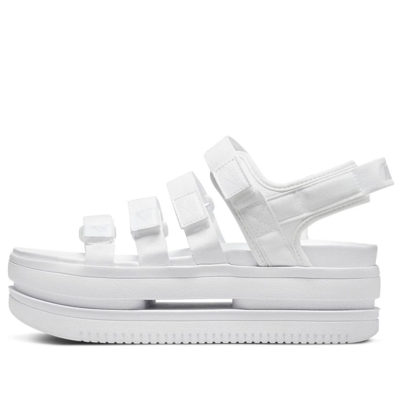 Кецове и обувки Nike Icon Classic Platform Sandals Бяло | DH0224-100