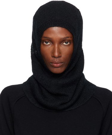 Шапка Ann Demeulemeester Ann Demeulemeester Vali Knit Balaclava Черно | 2520-W-HT08-KN070-099, 0