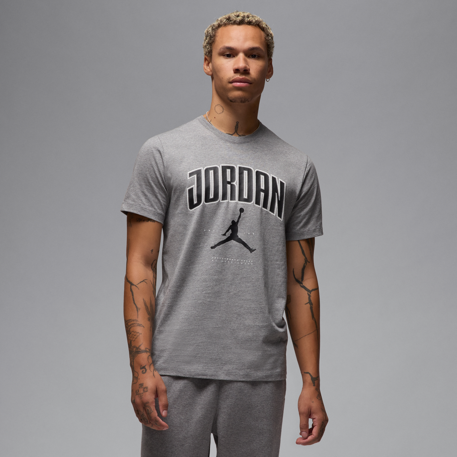 Тениска Jordan Jordan T-Shirt Сиво | HQ0009-091, 0