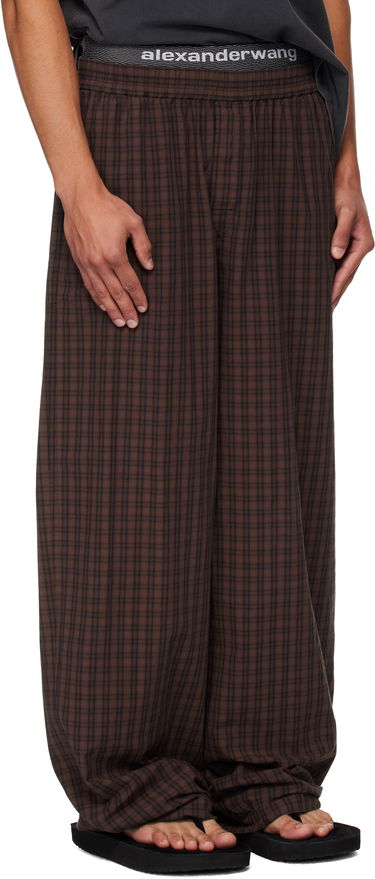 Панталони Alexander Wang Alexander Wang Relaxed Trousers Синьо | 6WC3254885, 4
