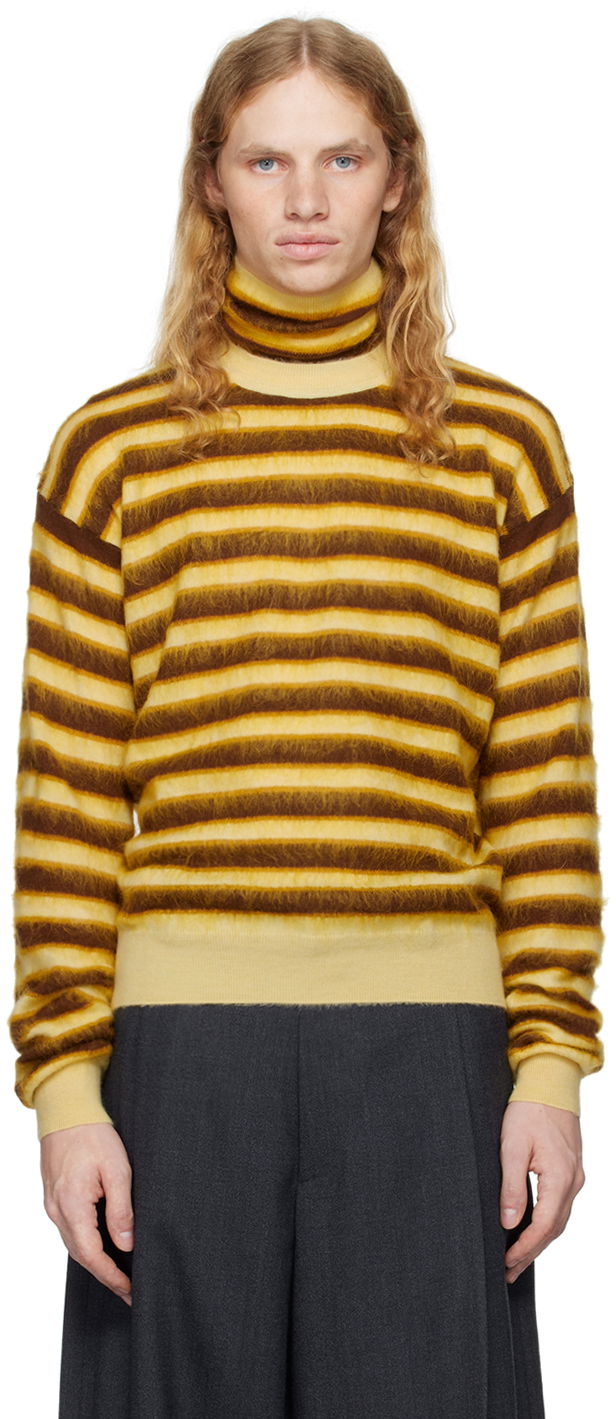 Пуловер Marni Striped Turtleneck Sweater Многоцветен | GCMG0408Q0 UFW617, 0