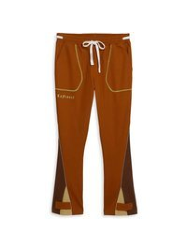 Панталони Puma HOOPS X LAFRANCE HOLIDAY DUALITY BOTTOM PANTS Кафяво | 622827_01