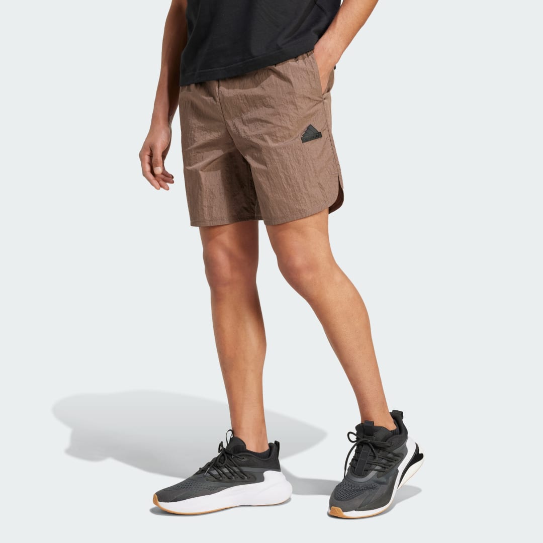 Къси панталони adidas Performance City Escape Woven Кафяво | IY1508, 0