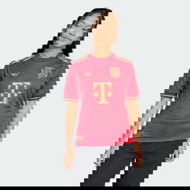 Фланелка adidas Performance FC Bayern Anniversary Kids' T-Shirt Червено | JE6782, 0