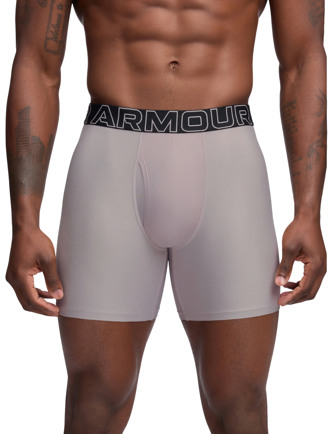 Боксерки Under Armour Performance Tech Solid 6-inch Boxer Briefs 3-Pack Многоцветен | 1383878-009, 1