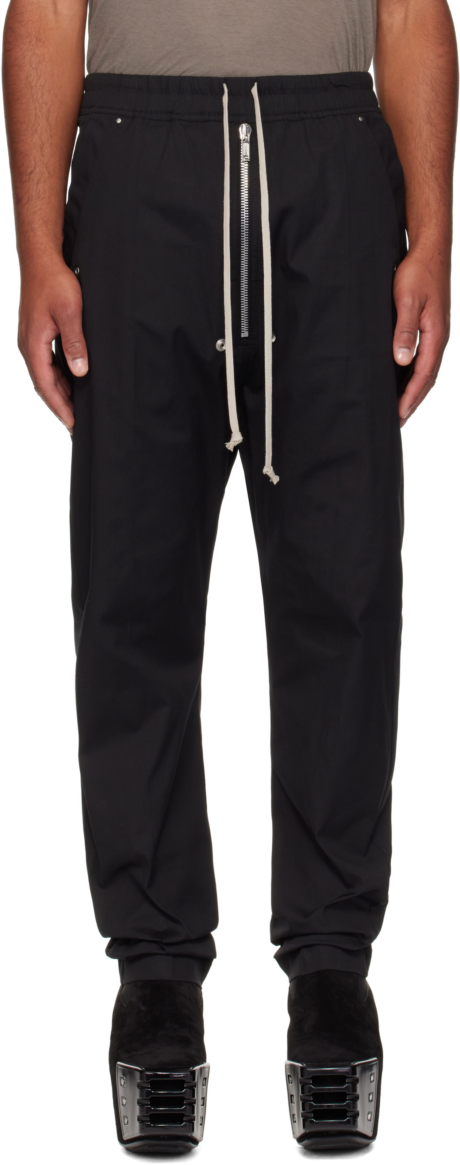 Панталони Rick Owens Rick Owens Concordians Bela Trousers Черно | RU02E1361 TE, 0