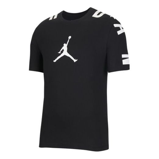 Тениска Jordan Air Jordan Flying Casual Sports Short Sleeve T-Shirt Черно | CZ2490-010