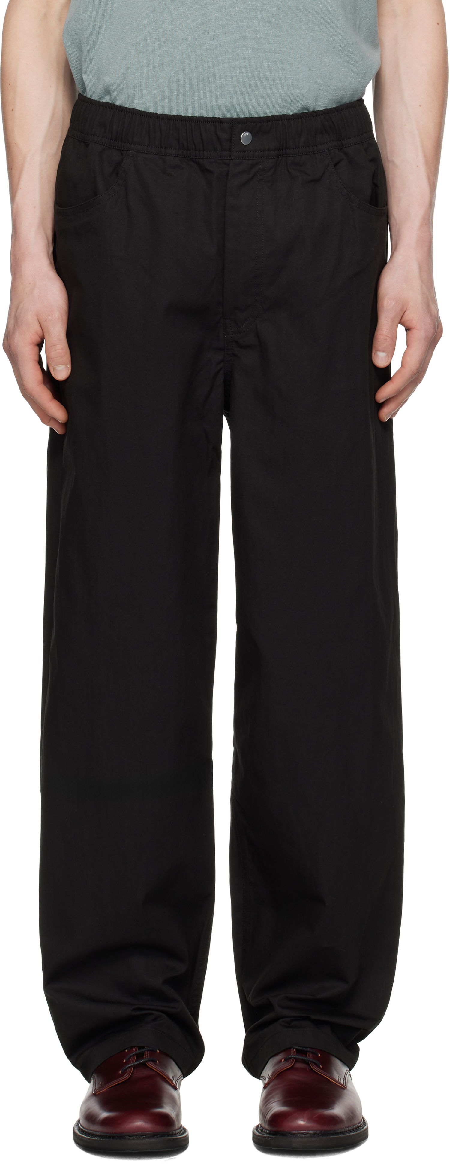Панталони NORSE PROJECTS Norse Projects Ragnar Fine Broken Twill Trousers Черно | N25-0417, 0