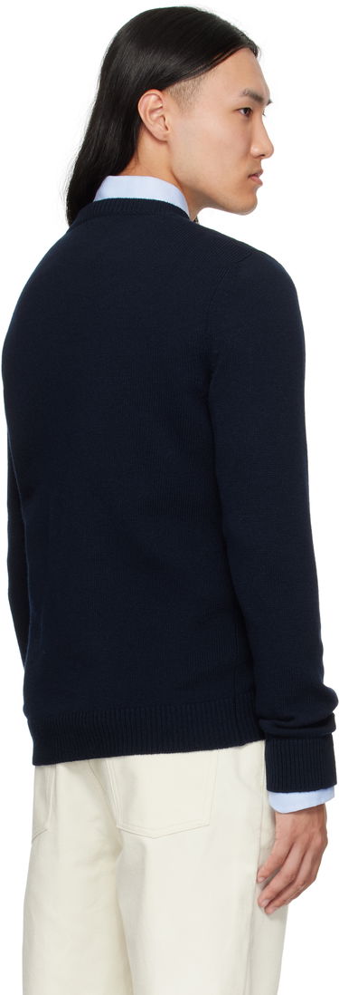 Пуловер Valentino Valentino 'Chez Valentino' Wool Sweater Тъмно синьо | 7V3KC35AB2E, 2