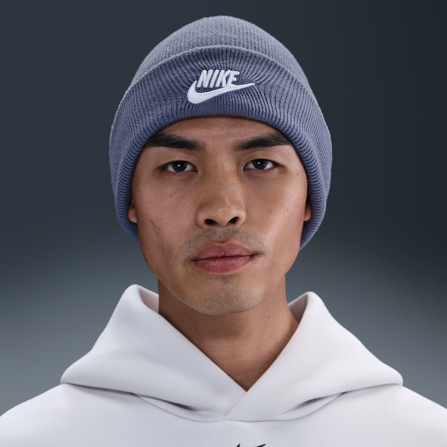 Шапка Nike Peak Futura Beanie Polyester/Nylon Сиво | HF0186-499, 1