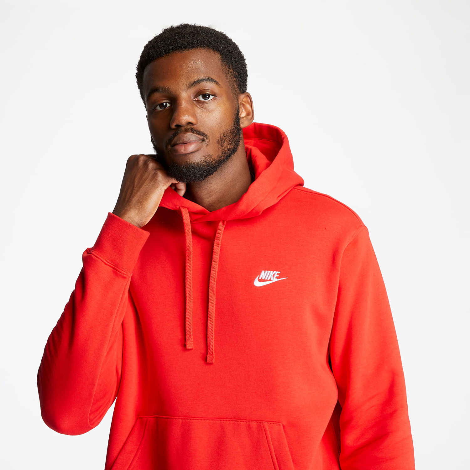 Суитчър Nike Sportswear Club Hoodie Червено | BV2654-657, 0