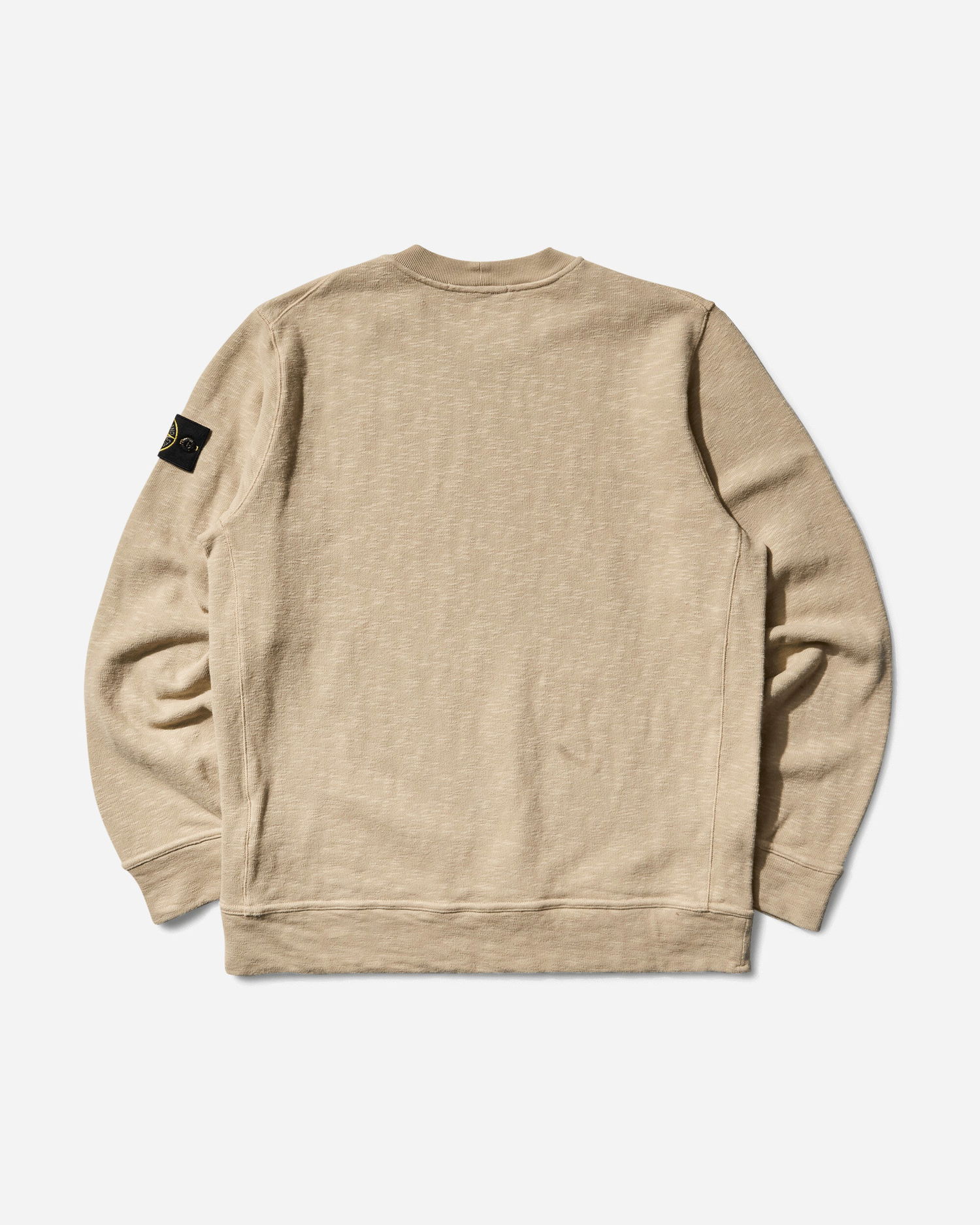 Суитчър Stone Island Brushed Heavy Cotton Jersey Sweatshirt Бежово | K2S15-6100053-S0238 V009A, 0
