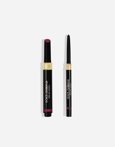 Парфюми и аромати Dolce & Gabbana Dolce & Gabbana Kiss My Gloss! Lip Kit, Berry Liner and Perlescent Gloss Бургунди | MKUPLIP0016V0005, 0