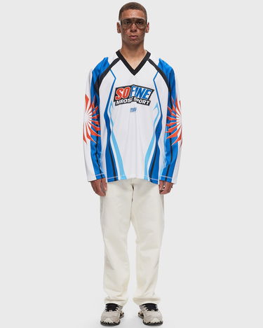 Фланелка Martine Rose MOTORCROSS JERSEY Бяло | 157JT03000-WHT, 1