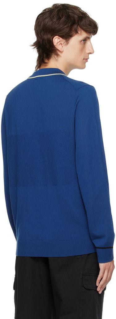 Пуловер Paul Smith PS Paul Smith Zip Cardigan Синьо | M2R-219Y-L21862, 2