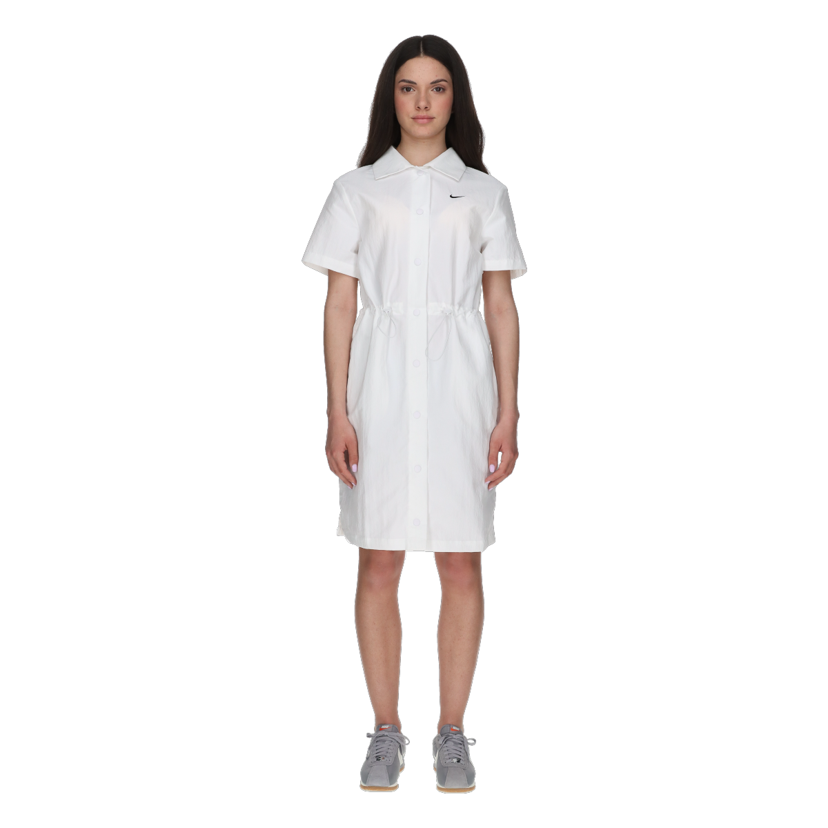 Pокля Nike Nike Sportswear Woven Dress Бяло | HJ1144-100, 0