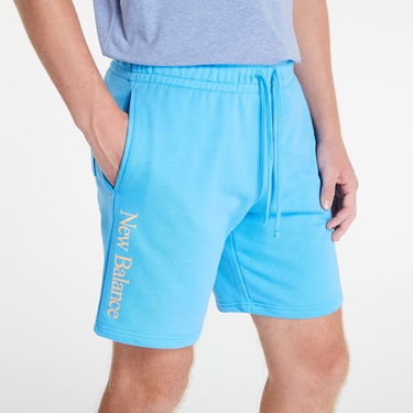 Къси панталони New Balance Essentials Celebrate Short Синьо | MS21503 Blue, 3
