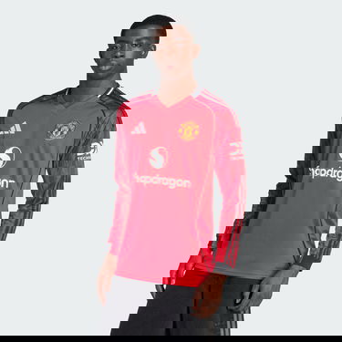 Фланелка adidas Performance Manchester United 25/26 Home Long Sleeve Jersey Червено | JP3037, 0