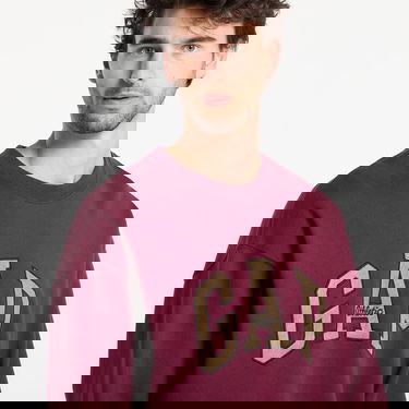 Суитчър GAP Oversized Heavyweight Sweatshirt Бургунди | 821259-02, 1