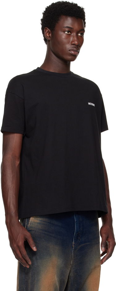 Тениска We11done We11done Patch T-Shirt Черно | WD-TT1-23-796-U-BK, 4