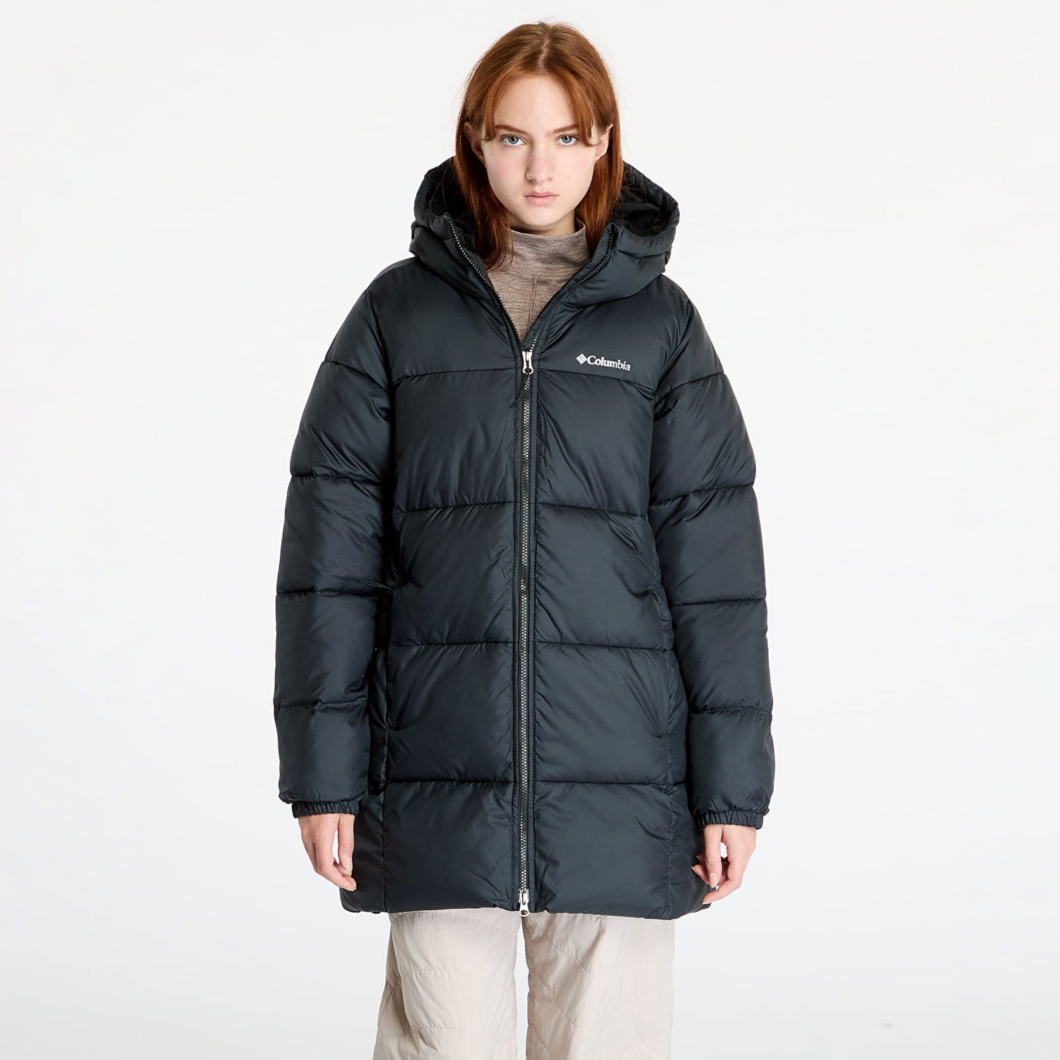 Пухо яке Columbia Puffect™ II Mid Hooded Jacket Black Черно | 2088471010, 0