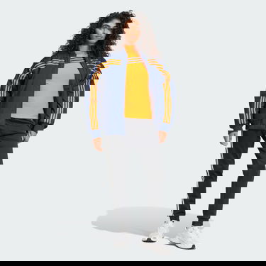 Яке бомбър adidas Performance Reversible Oversized Bomber Jacket Синьо | JN7657, 1