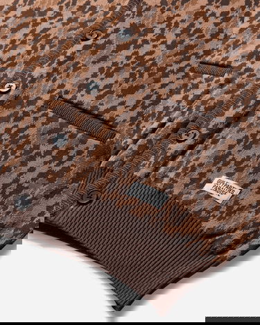 Пуловер WACKO MARIA Leopard Jacquard Cardigan Type-2 Кафяво | 25SSE-WMK-KN06 BROWN, 4