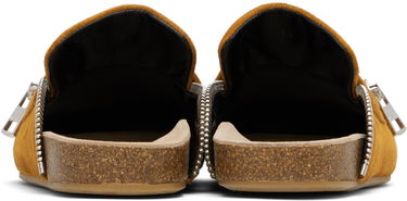 Кецове и обувки JW Anderson Biker Suede Slip-On Loafers Кафяво | LF0071-LA0240, 1