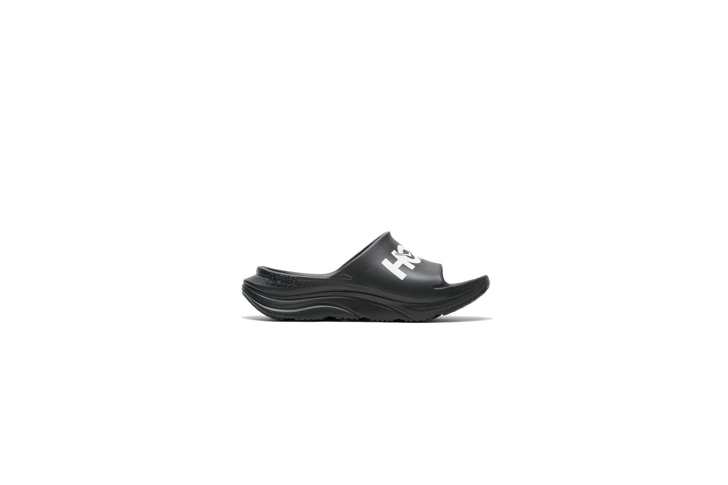 Кецове и обувки Hoka One One Ora Slide Черно | 1155154-BWHT, 1