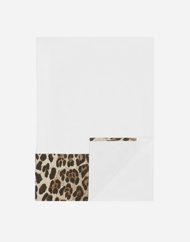 Аксесоари Dolce & Gabbana Dolce & Gabbana Cotton Sateen Flat Sheet Бяло | TCE047TCAKFUL035, 1