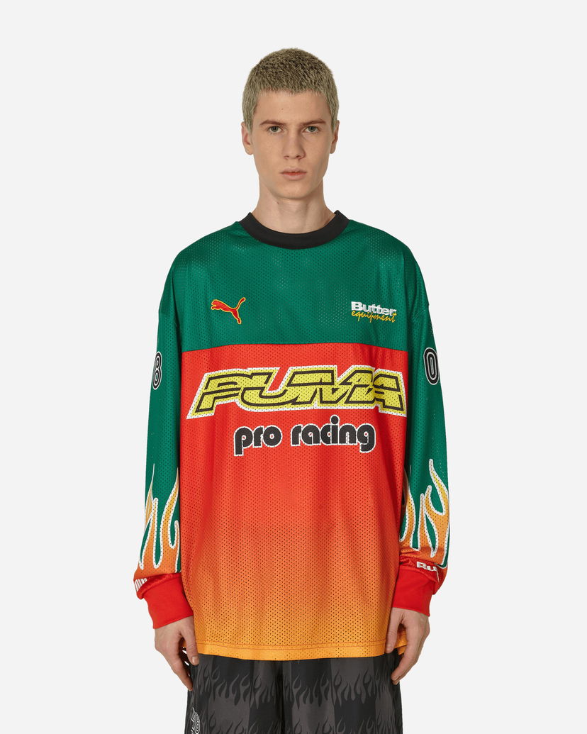 Риза Puma Butter Goods Longsleeve Зелено | 625618-11