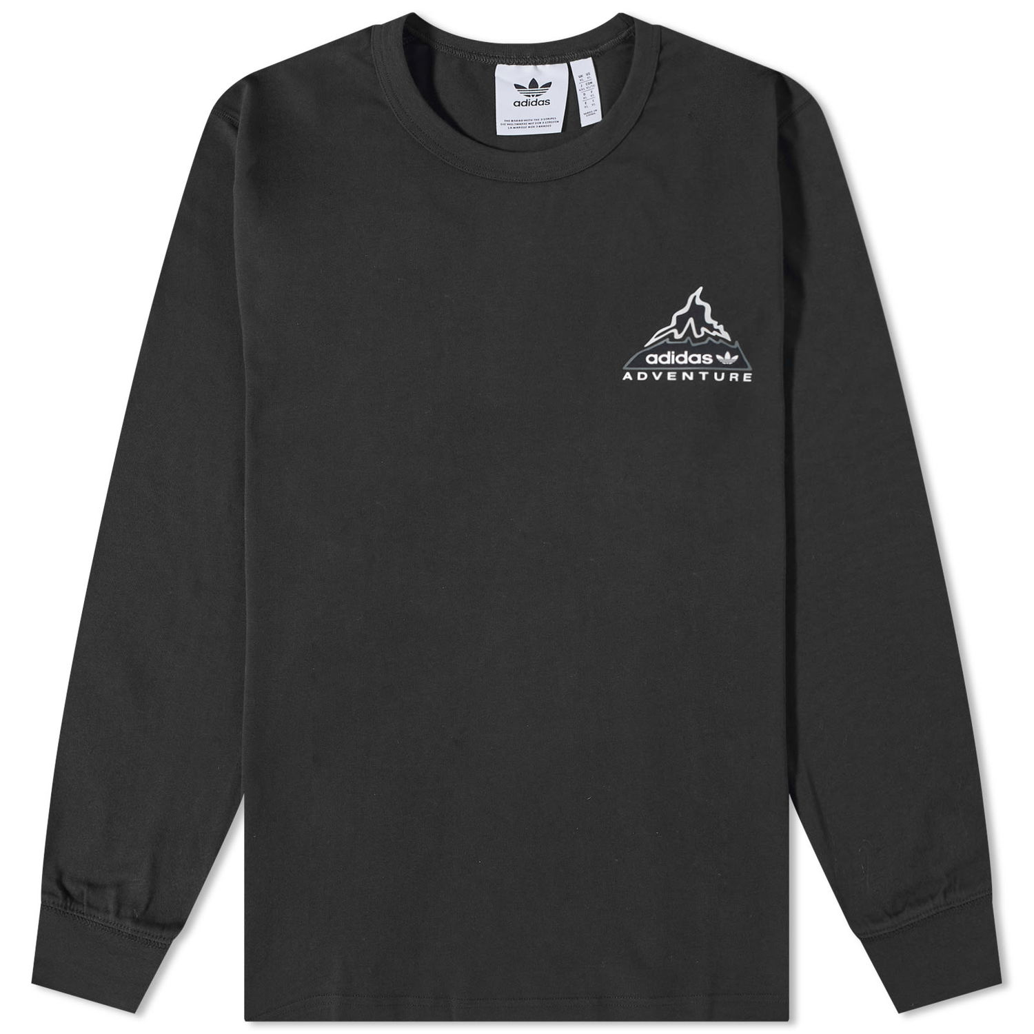 Суитчър adidas Originals Men's Long Adventure Volcano Черно | IJ0713, 0