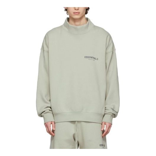 Суитчър Fear of God Mock Neck Sweatshirt Зелено | FOG-FW21-110
