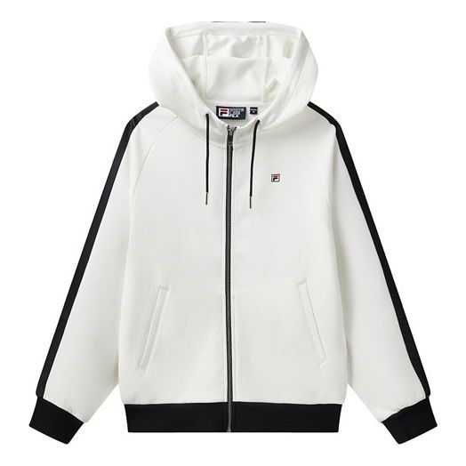 Суитчър FILA Knitting Hooded Jacket Бяло | F11W118503F-WT, 0