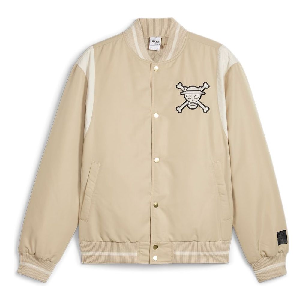 Яке бомбър Puma One Piece Baseball Jacket Бежово | 624675-90, 0