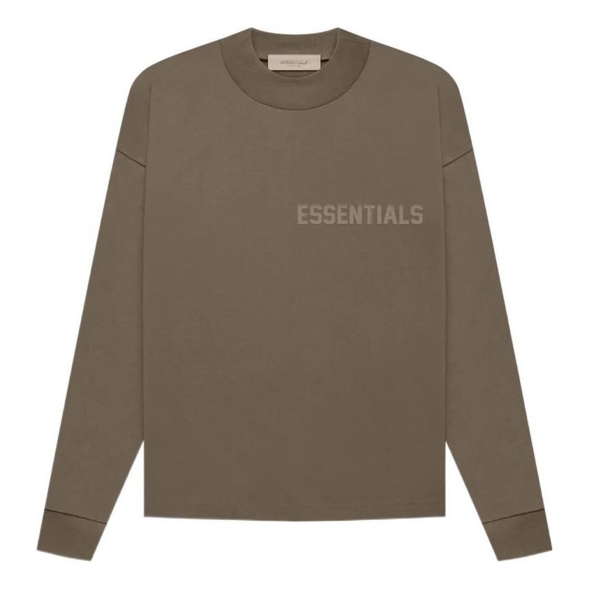 Пуловер Fear of God Essentials Long Sleeve Tee Зелено | FOG-FW22-478, 0
