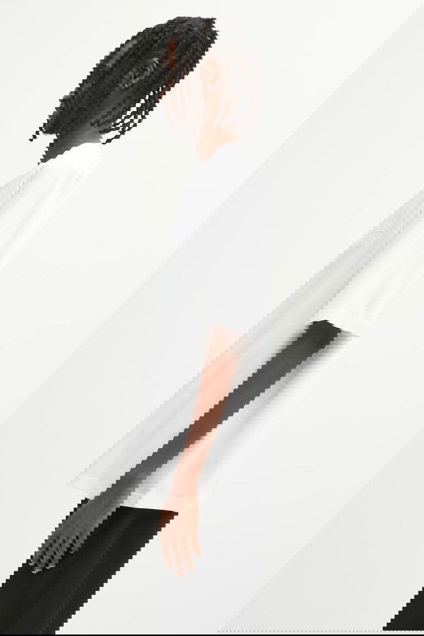 Тениска Carhartt WIP S/S Ray T-Shirt with Embroidered Logo Бяло | I035306.02XX, 1