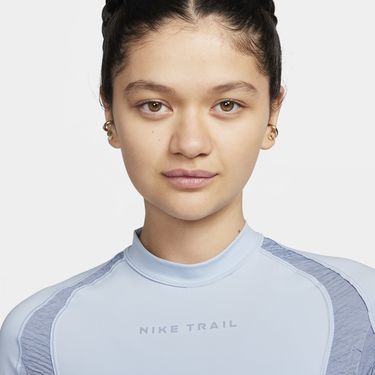 Тениска Nike W NK TRAIL DF LS TOP Тюркоазено | fn4706-440, 3