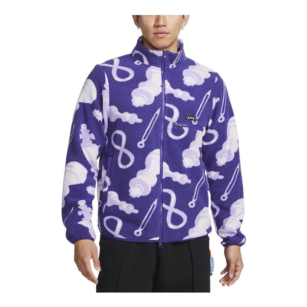 Пуловер Nike LeBron Fleece Jacket Лилаво | DQ6127-547, 0