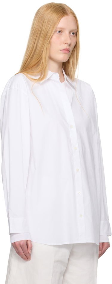 Риза TOTEME TOTEME Classic Tumbled Button-Down Shirt Черно | 252-WRT0480-FB0415, 4