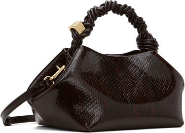 Дамска чанта GANNI GANNI Small Bou Bag Кафяво | A6457, 2