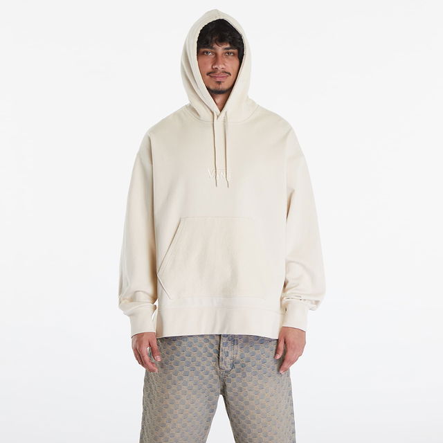 Baggy Fleece Po LX Hoodie Creme Brulee