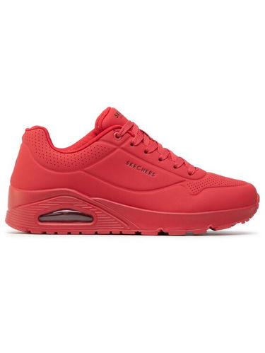 Кецове и обувки Skechers Uno Червено | 52458-RED, 5