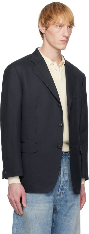 Яке Maison Margiela Maison Margiela Work-In-Progress Blazer Тъмно синьо | S50BN0537 M35287, 1