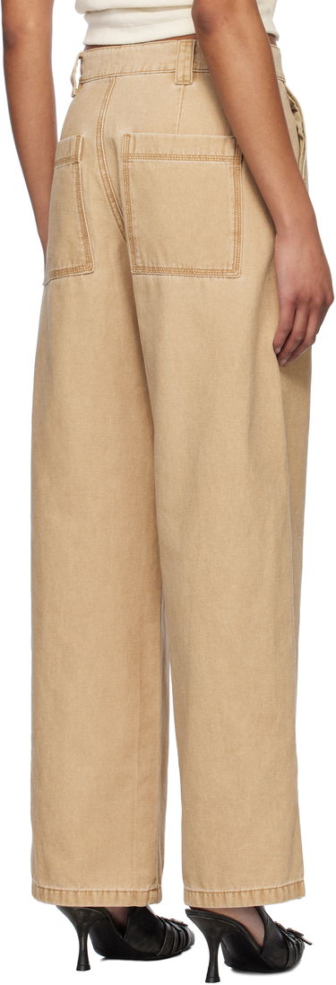 Панталони We11done We11done Work Trousers Бежово | WD-PT0-25-288-W-BG, 2