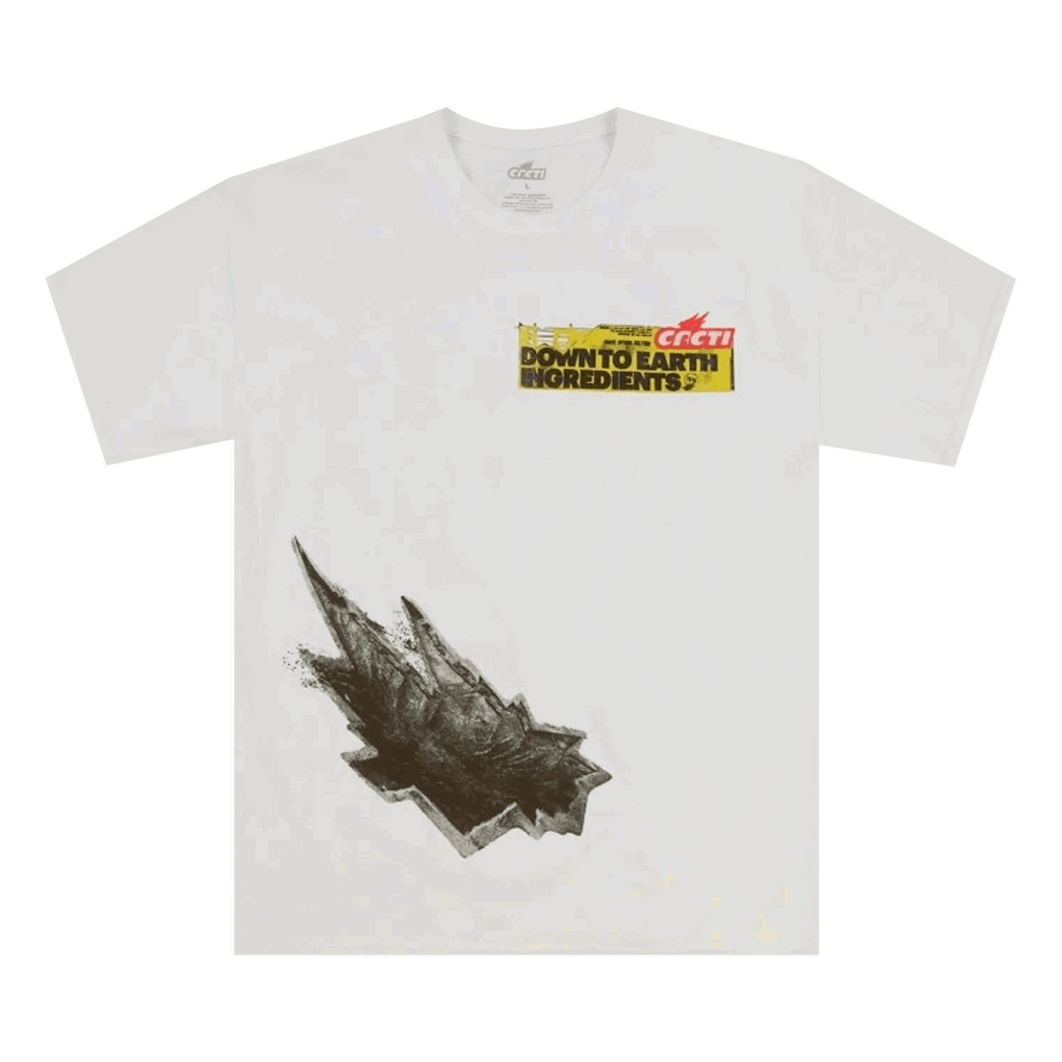 Тениска Cactus Jack by Travis Scott Brace For Impact Tee Бяло | CACT SS13 WHIT, 0